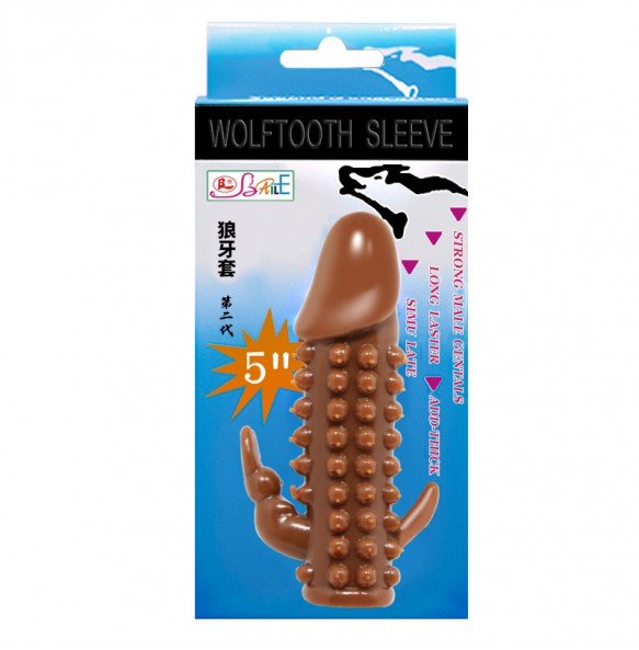 BAILE - Wolftooth Penis Sleeve (L:12.2cm - D:3.4cm)